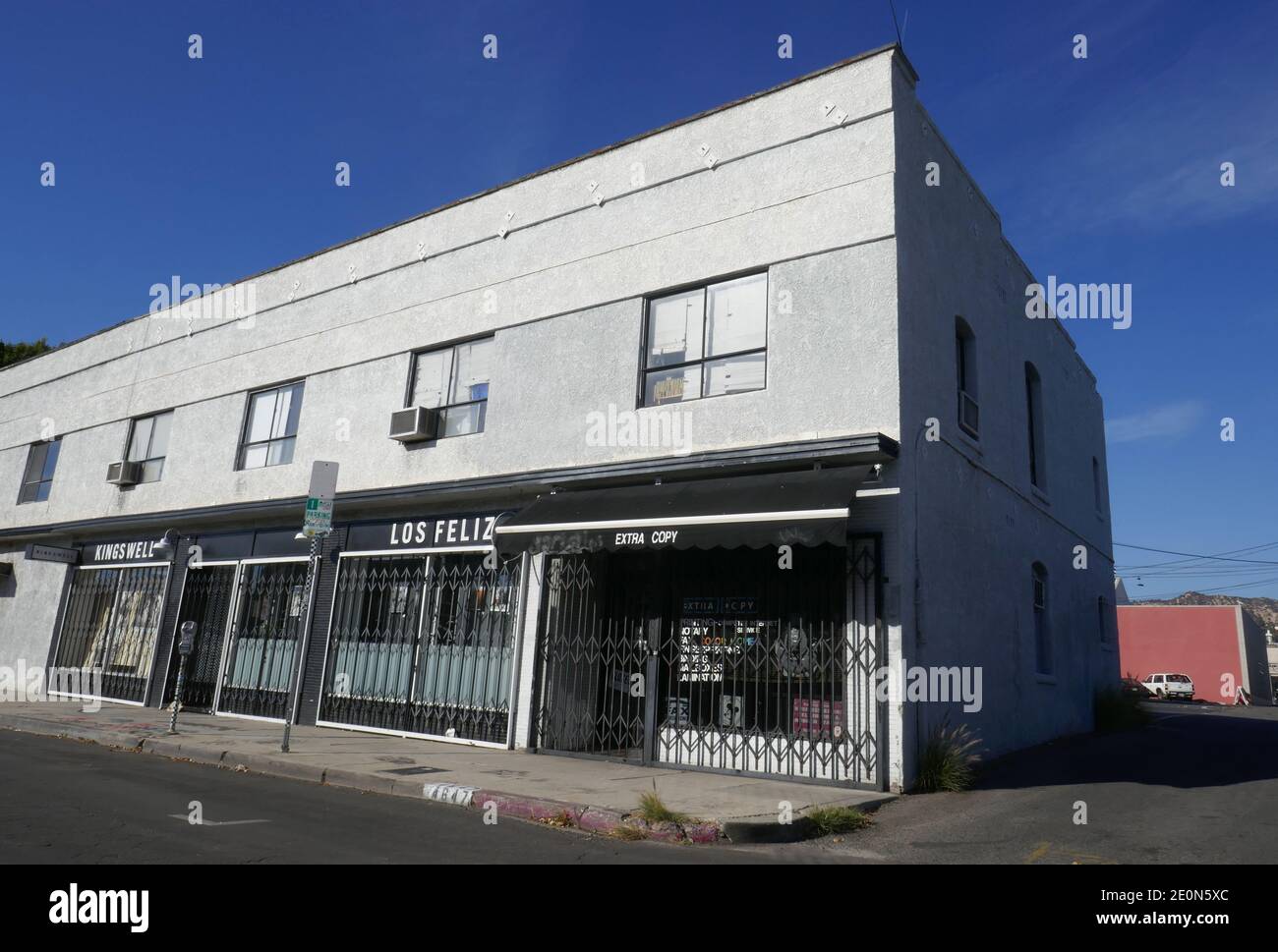 Los Angeles, California, USA 1st January 2021 A general view of atmosphere  of Site of Walt Disney's Disney Brothers Cartoon Studio in 1923 at 4651  Kingswell Avenue and 4649 Kingswell Avenue on