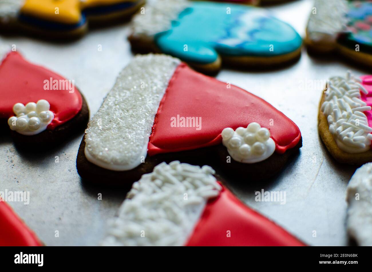 Ginger cookie christmas hat hi-res stock photography and images - Alamy