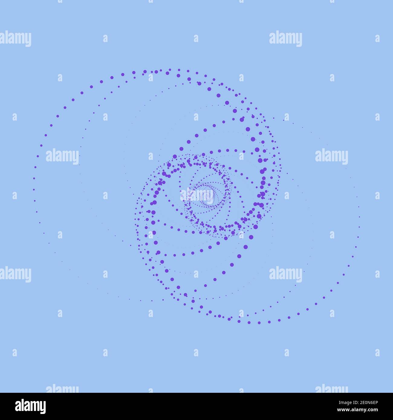 An abstract circular shape background image. Stock Vector
