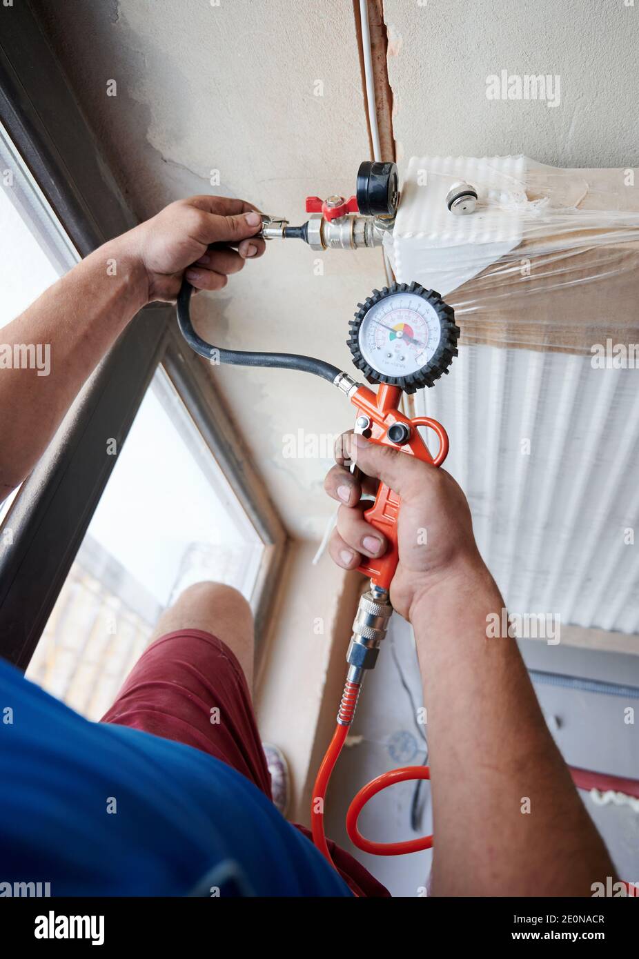 Air tightness test hires stock photography and images Alamy