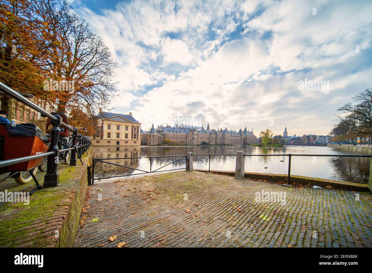The Hague, The Netherlands - November 10, 2020: Mauritshuis Museum and