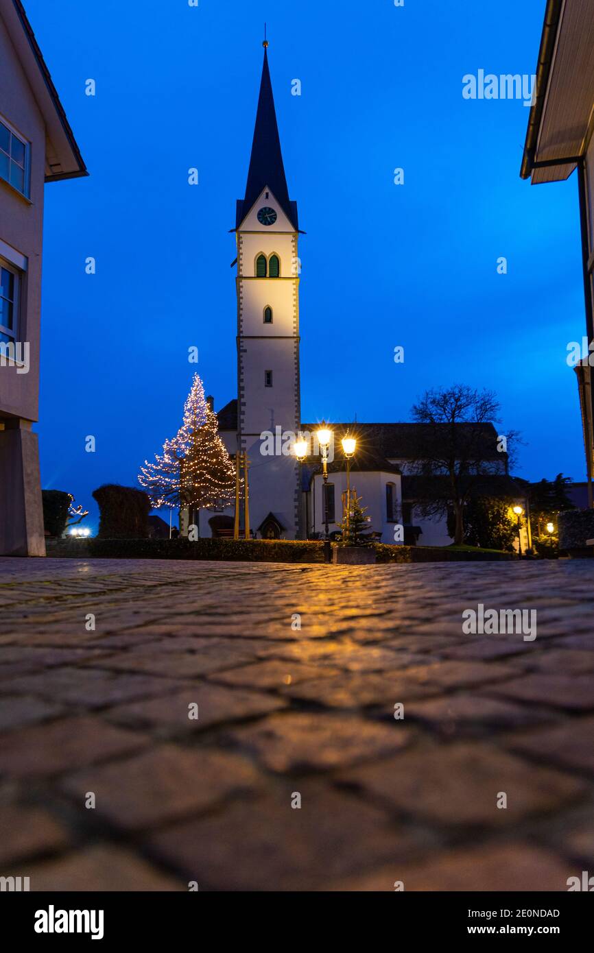 St. Nikolaus in Markdorf, Germany Stock Photo