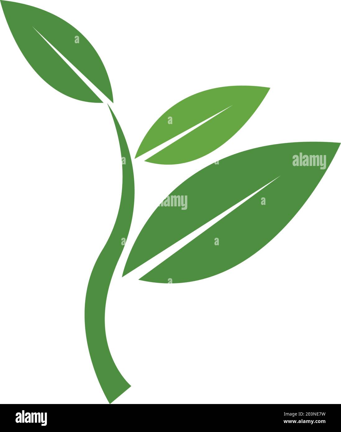 Logos of green Tree leaf ecology nature element vector Stock Vector ...