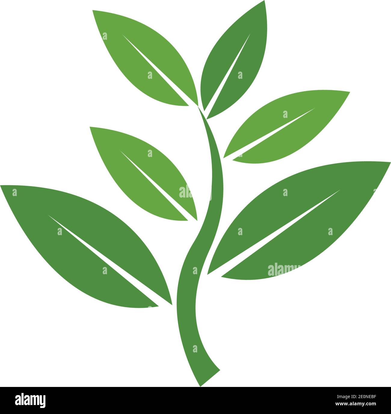 Logos of green Tree leaf ecology nature element vector Stock Vector ...