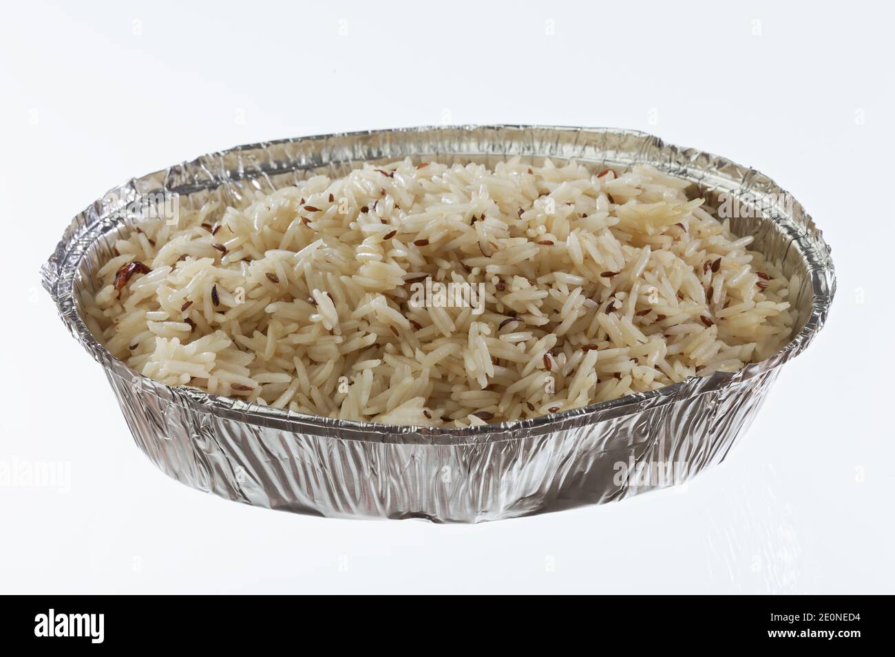 https://c8.alamy.com/comp/2E0NED4/jeera-rice-long-grain-basmati-rice-flavoured-with-fried-cumin-seeds-in-metal-foil-tray-2E0NED4.jpg