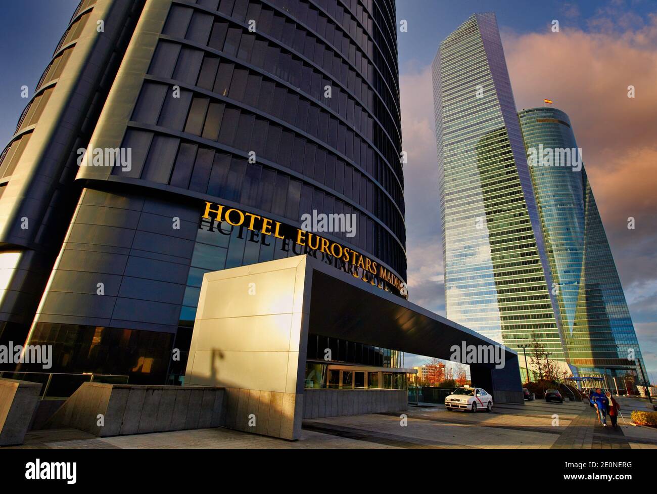 Eurostars Madrid Tower Hotel Ctba Cuatro Torres Business Area Madrid Spain Europe Stock Photo Alamy
