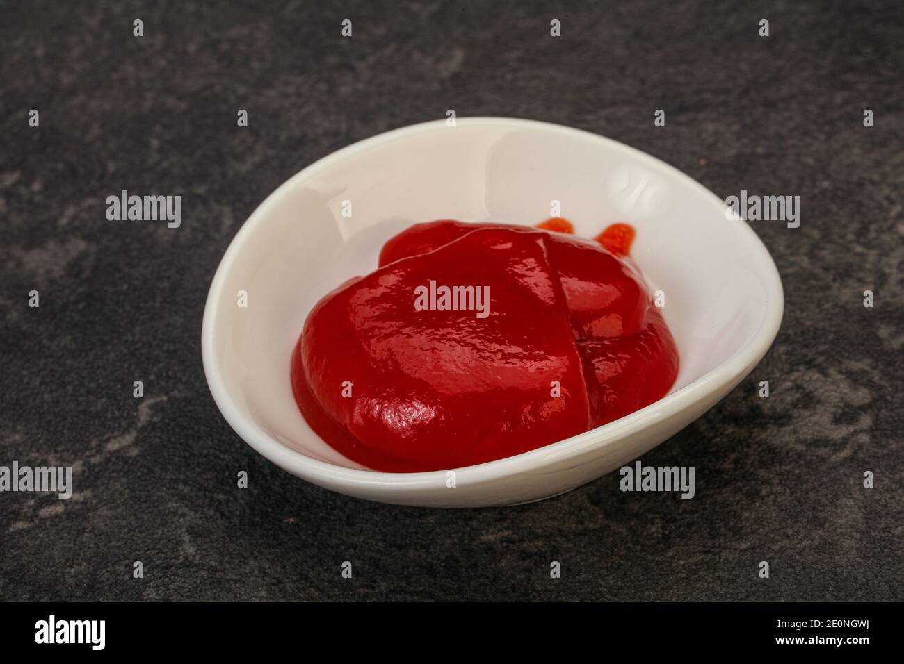 Tasty Tomato Ketchup in the bowl Stock Photo Alamy