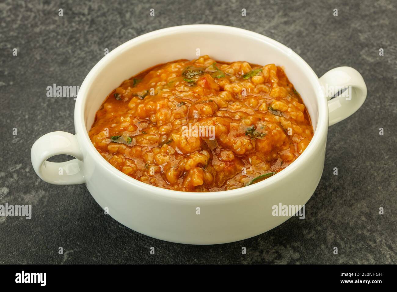 Traditional Kharcho soup with meat and spices Stock Photo Alamy