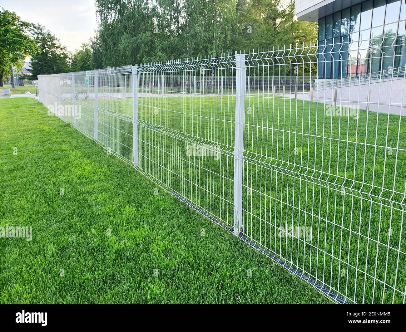 grating wire industrial fence panels, pvc metal fence panel and neatly