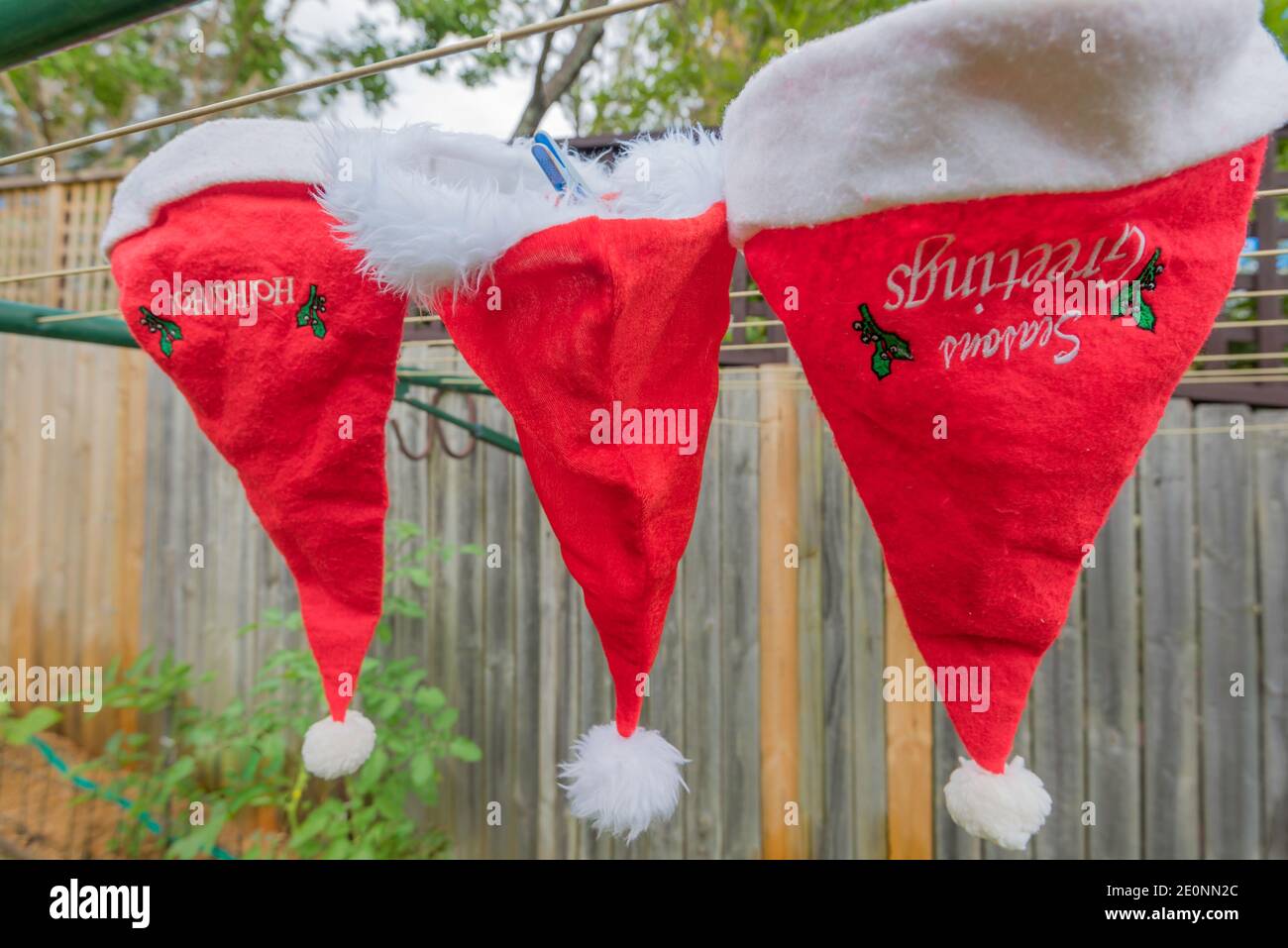 After Christmas and after Santa Clause has been to Australia the Santa