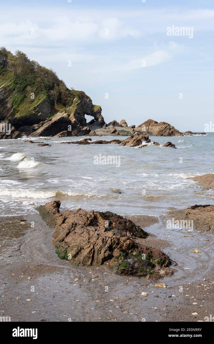 Hele Bay North Devon, England, UK Stock Photo Alamy