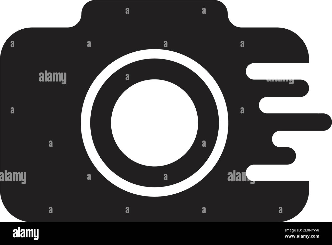 Camera icon vector template illustration design Stock Vector Image