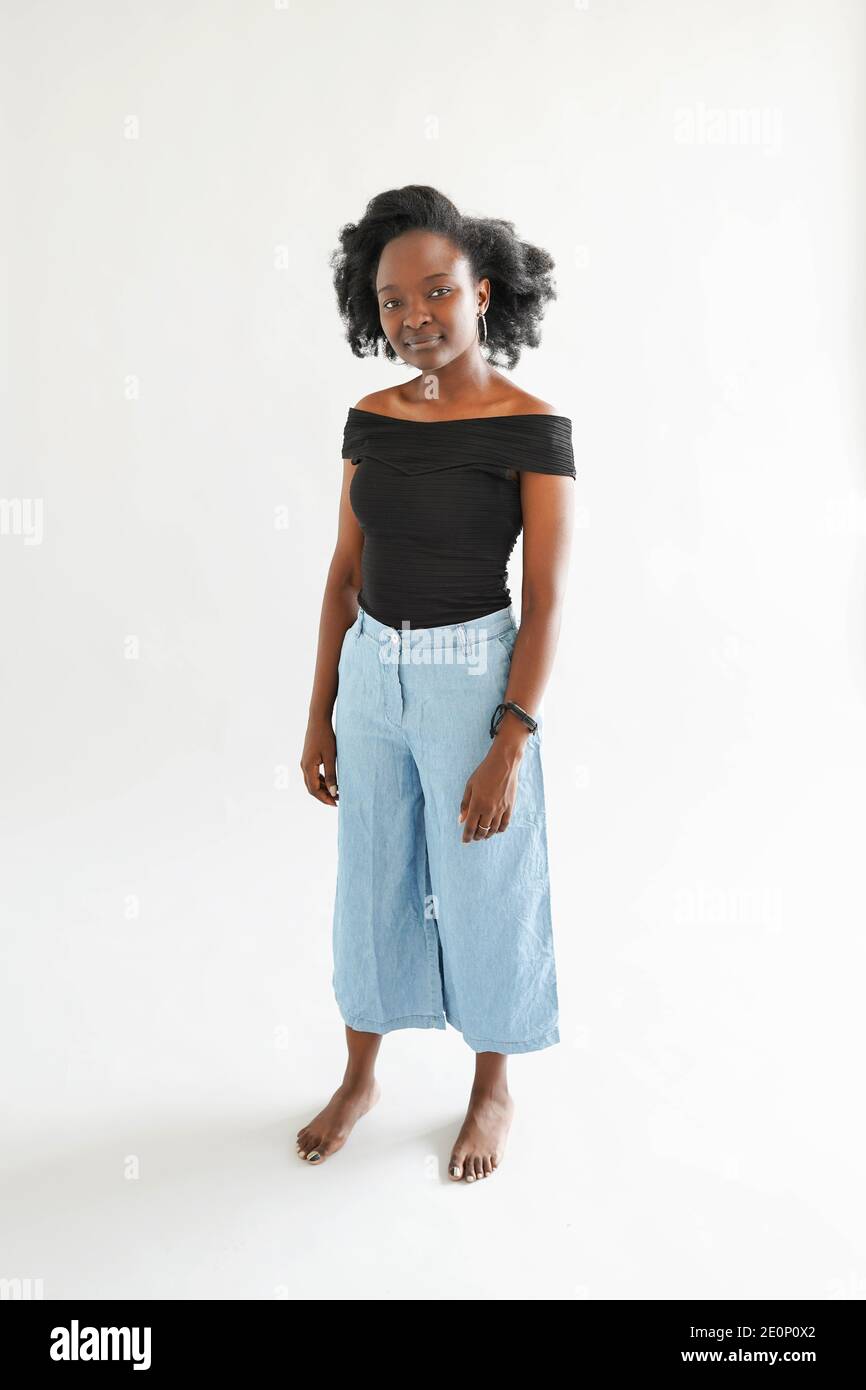 African woman modelling hi-res stock photography and images - Alamy