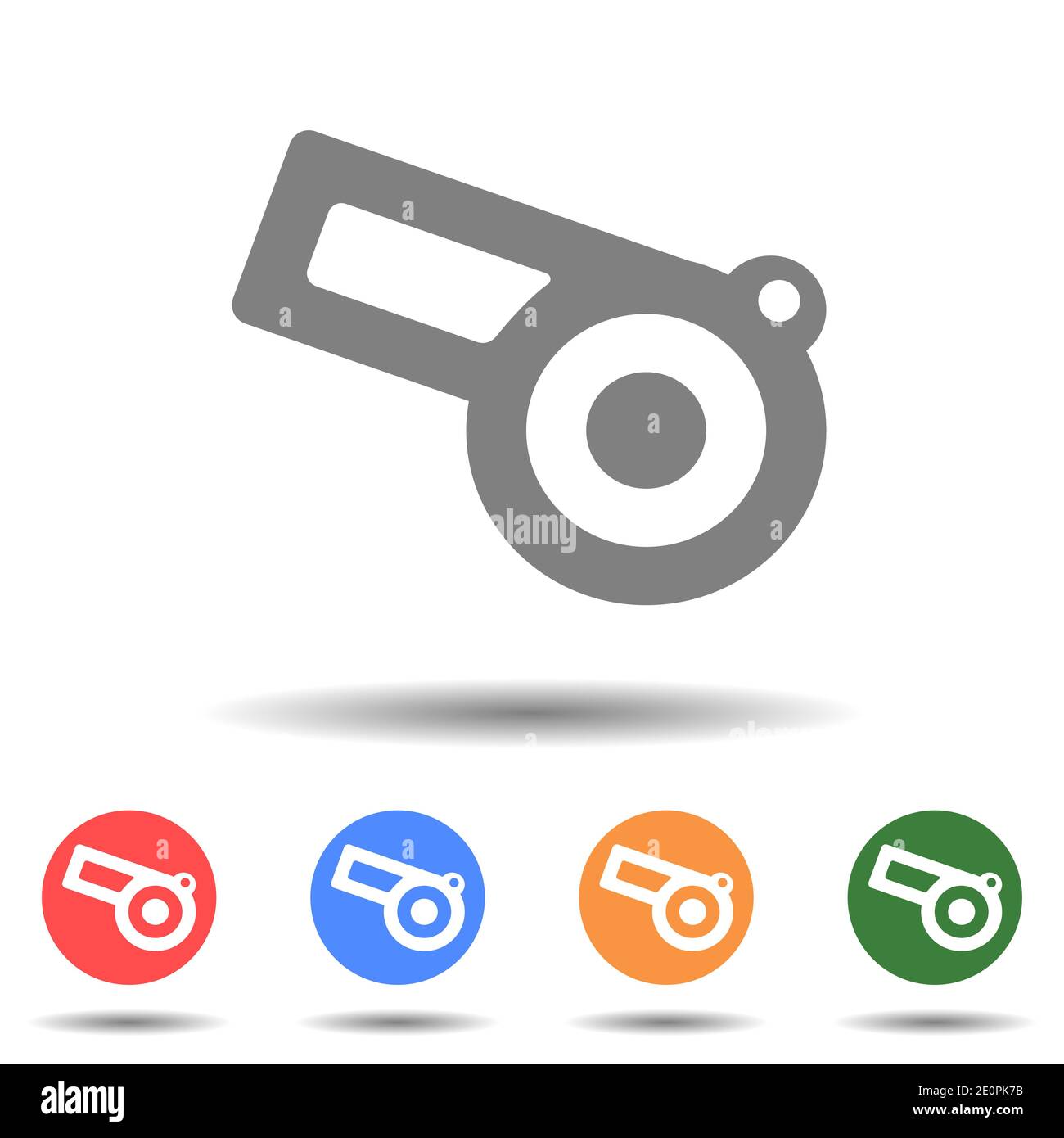 Linear cannon icon vector logo isolated on background Stock Vector