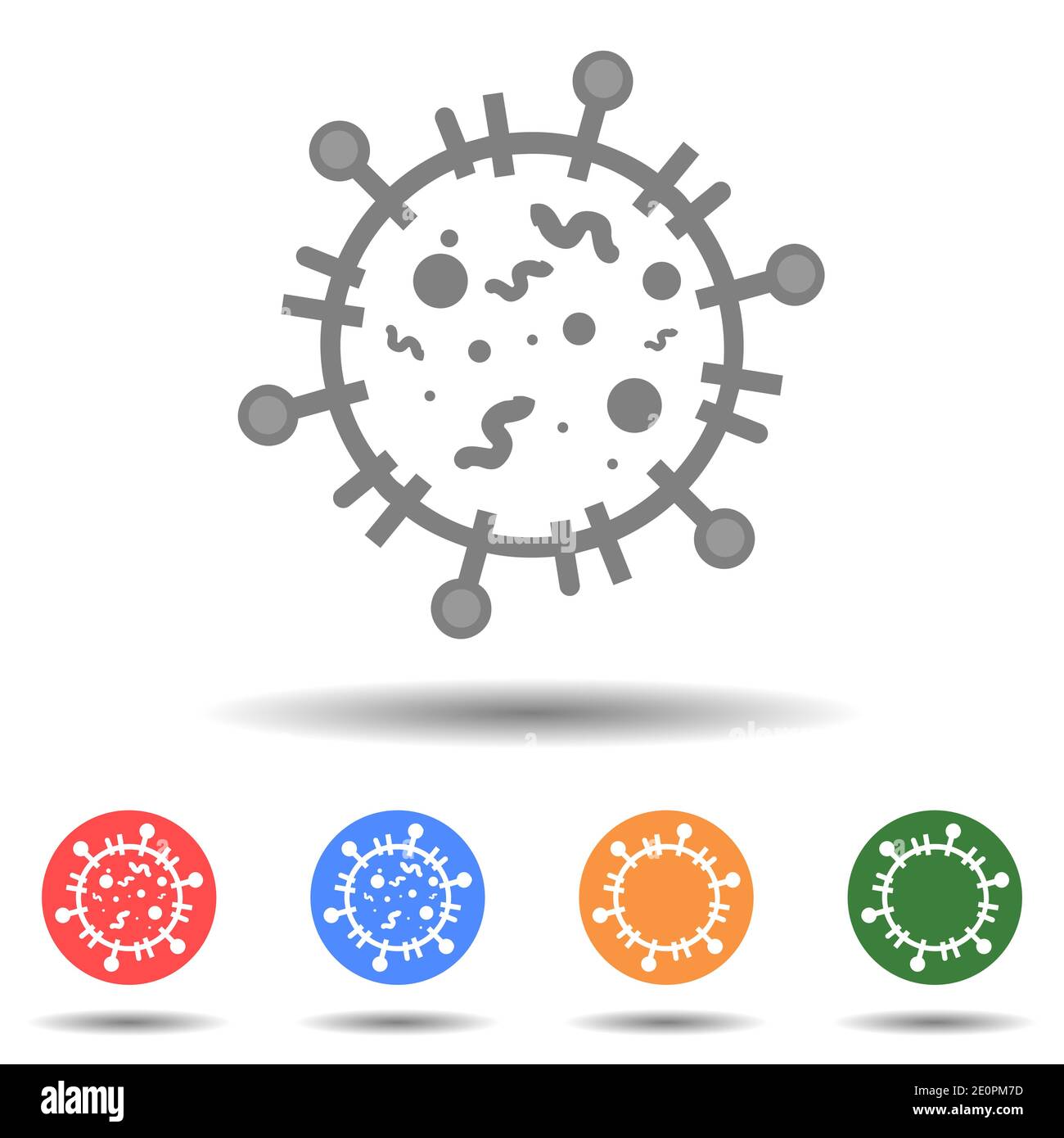 Stop microbe vector concept hi-res stock photography and images - Alamy