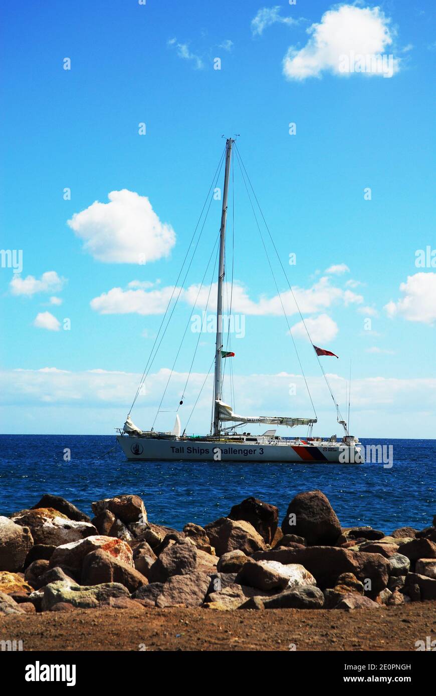 Caribbean Leeward Islands St Kitts Carambola Beach Bar South Friars