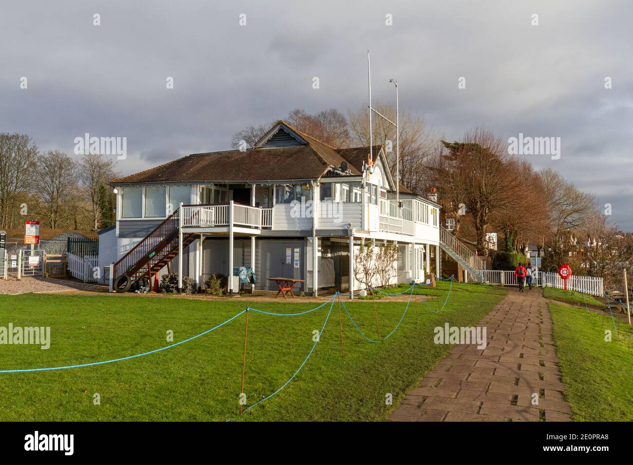 The Upper Thames Sailing Club, River Thames, Bourne End, UK. Stock Photo