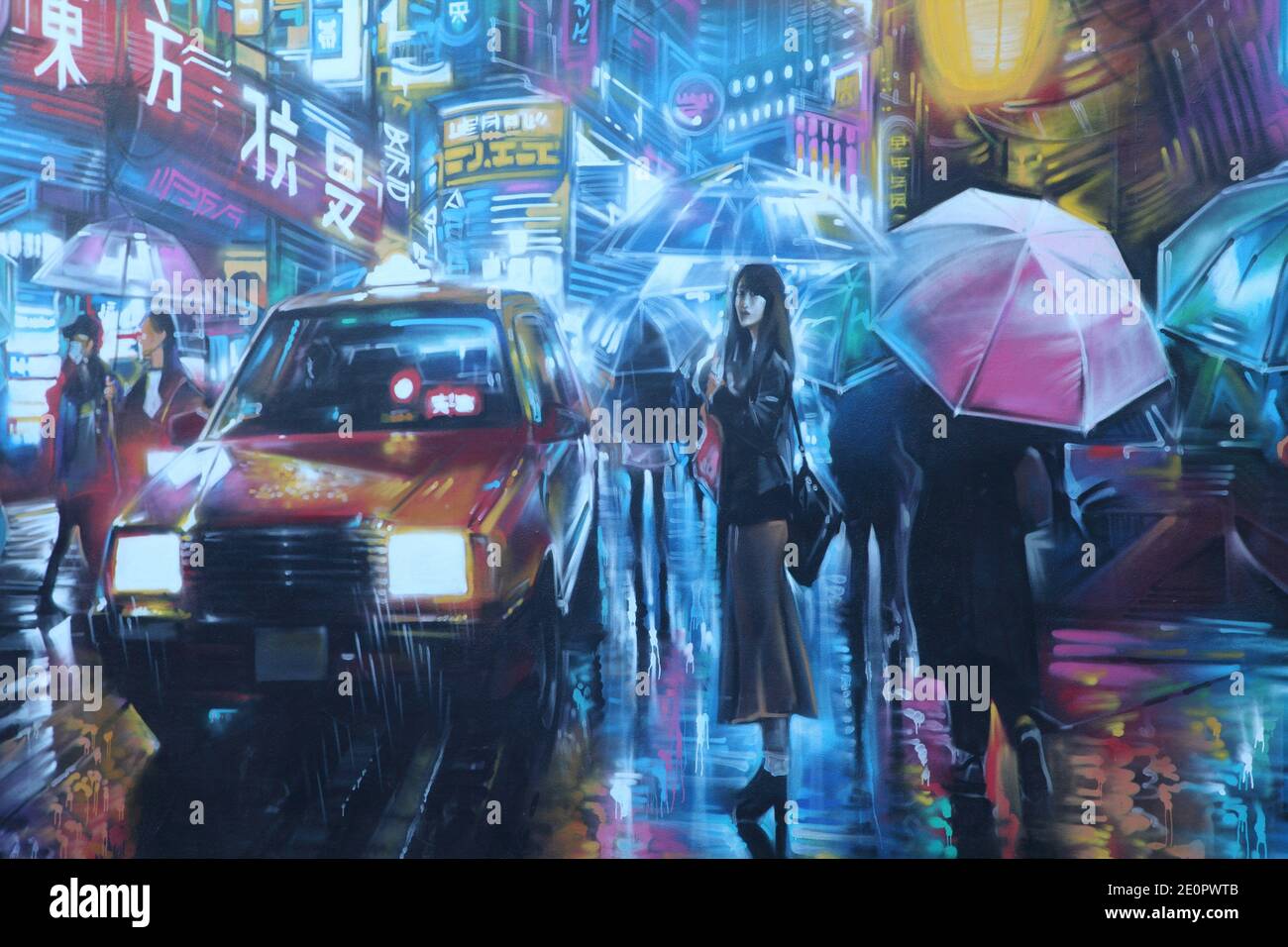 Wynwood.Neighborhood in Miami, Florida.Known for its many colorful