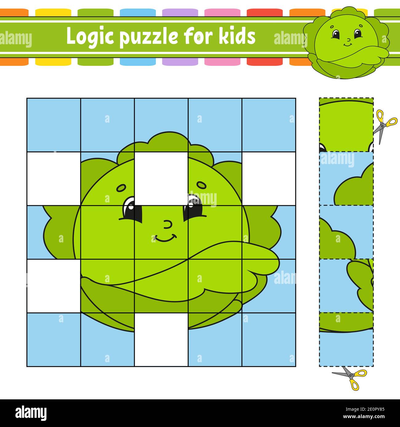 Logic puzzle for kids. Education developing worksheet. Learning game ...