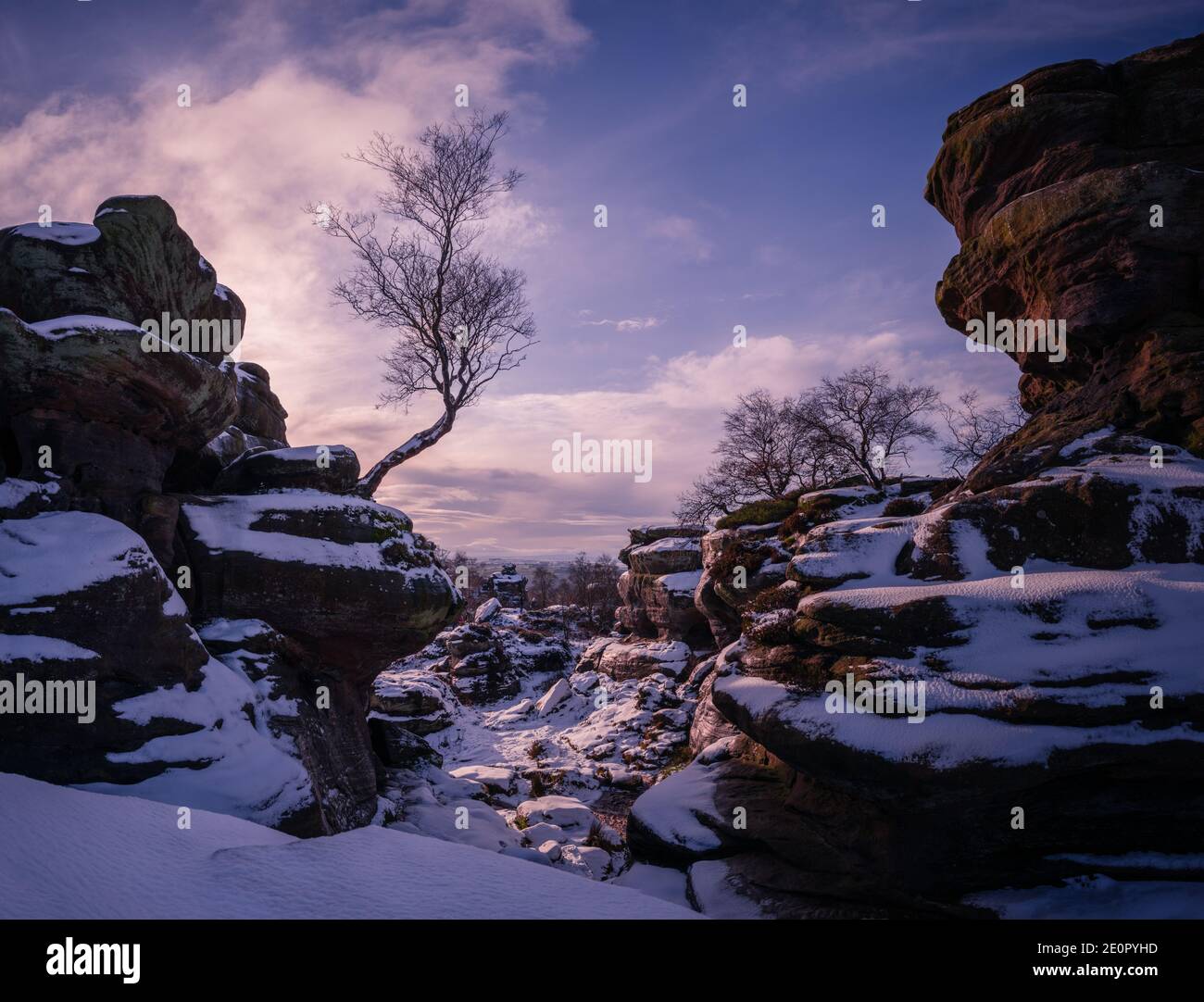 Brimham rocks geology hi-res stock photography and images - Alamy