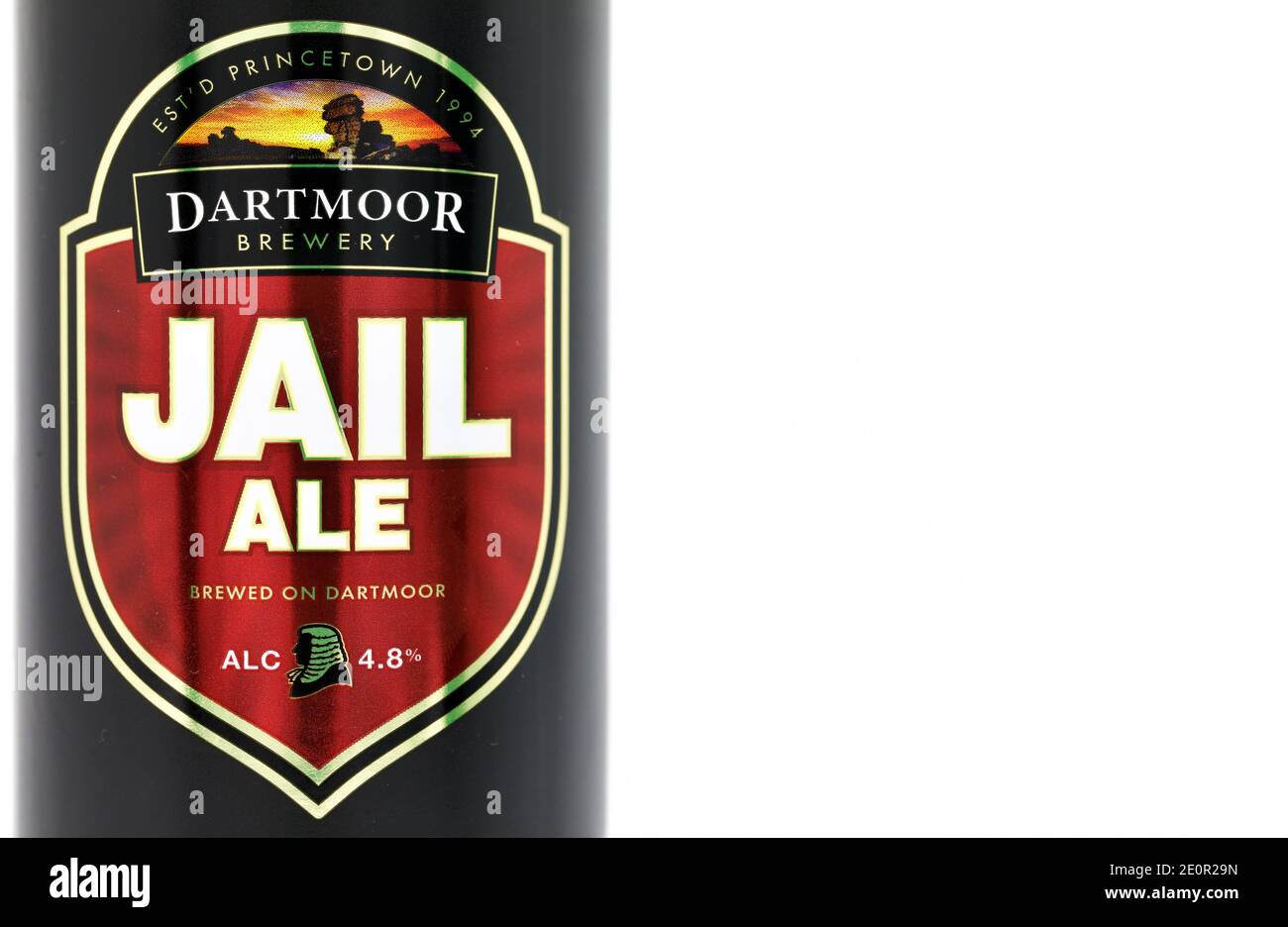 Dartmoor Brewery Jail Ale Stock Photo Alamy