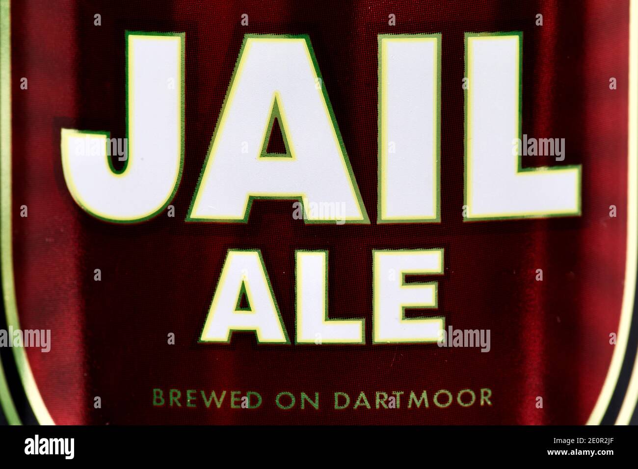 Dartmoor Brewery Jail Ale Stock Photo Alamy