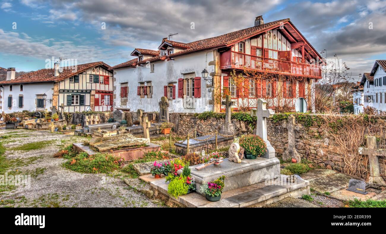 Sare, Basque Country, France Stock Photo