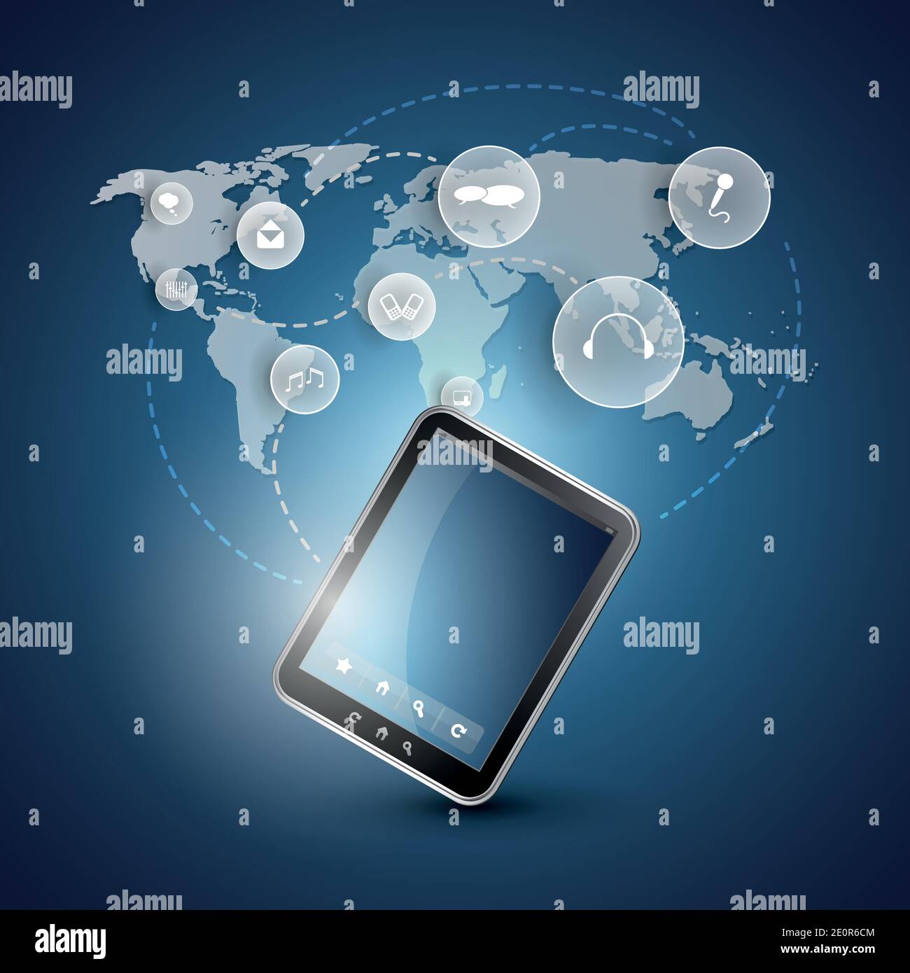 Cloud Computing Concept Stock Vector