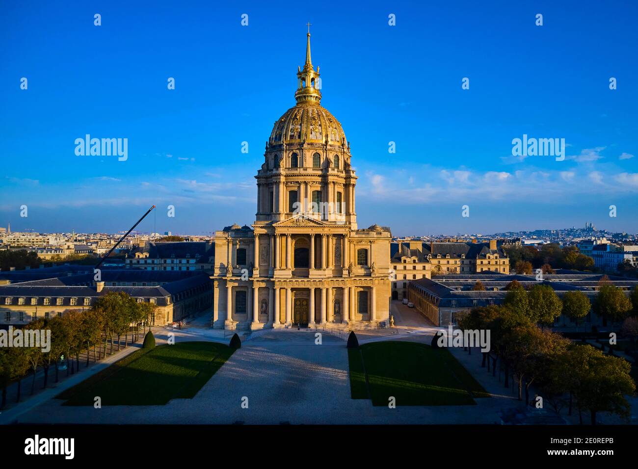 France, Paris, Invalides, Saint-Louis-des-Invalides Cathedral Stock ...