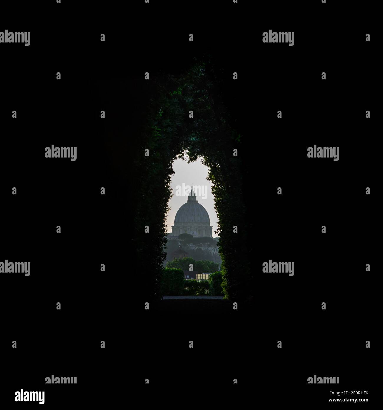 The keyhole of the Knights of Malta is one of the city’s more