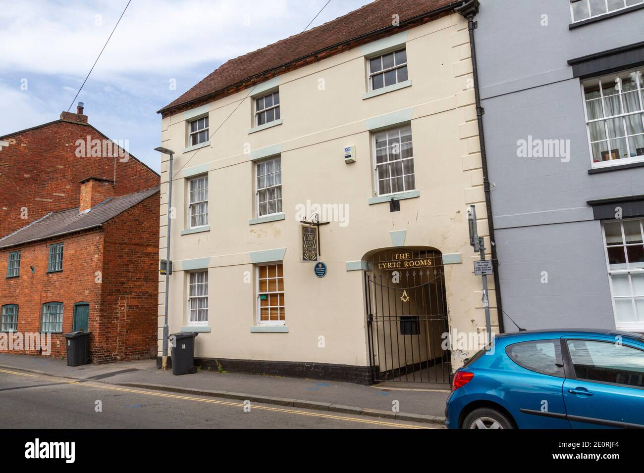 The Lyric Rooms, where Freemasons hold meetings, Ashby de la Zouch
