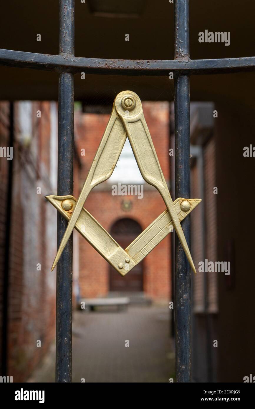 Masonic square and compasses hires stock photography and images Alamy