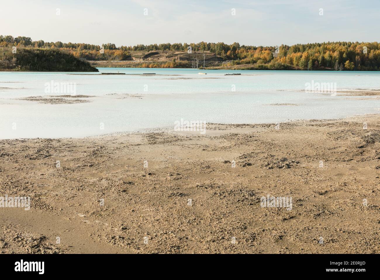 The water in the ash dump seems as beautiful as on postcards from