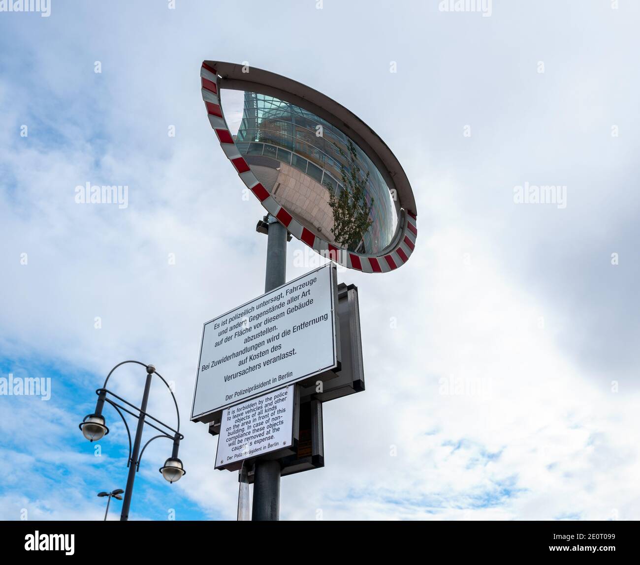 Additional Notice At A No Parking Stock Photo