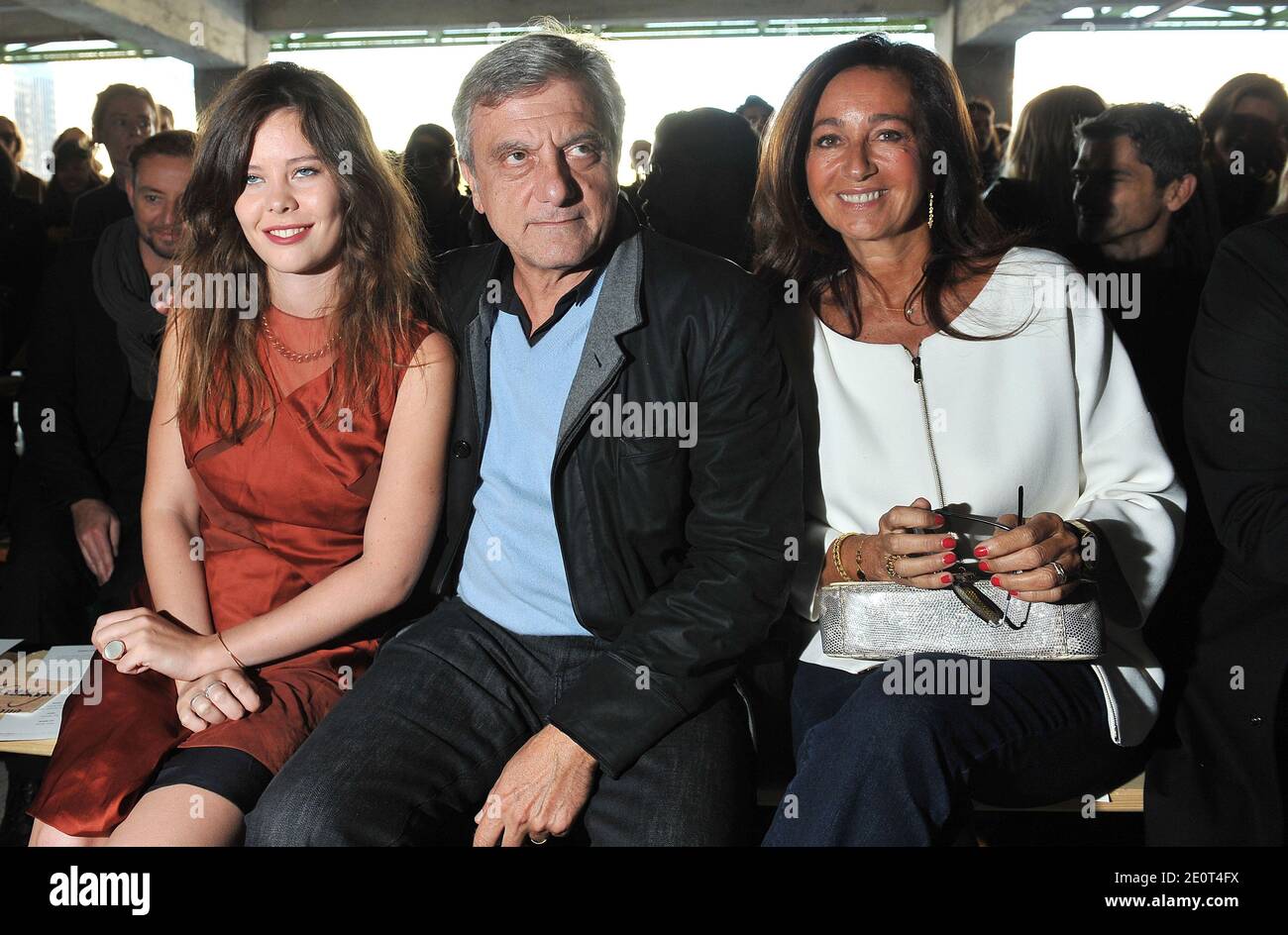 Sidney Toledano, Christian Dior CEO and his wife attending the 'La