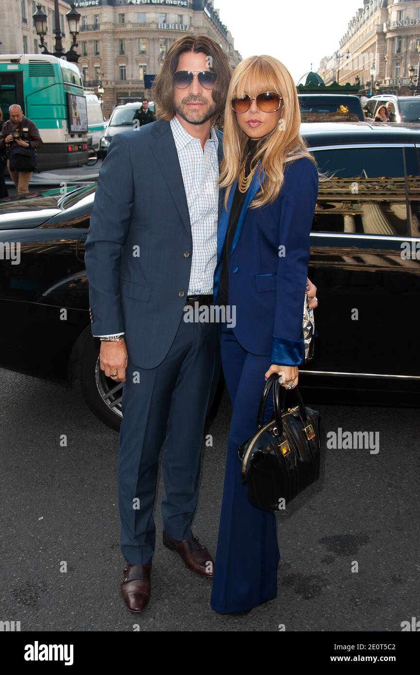 Rachel Zoe and her husband Rodger Berman arriving at the Stella ...