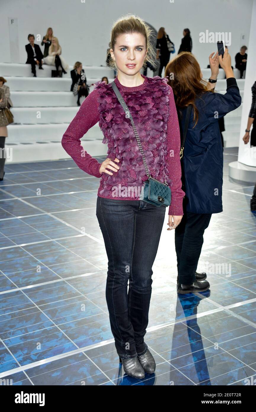 Cecile Spring Cecile Cassel attending the Chanel Spring-Summer 2013 Ready-To-Wear ...