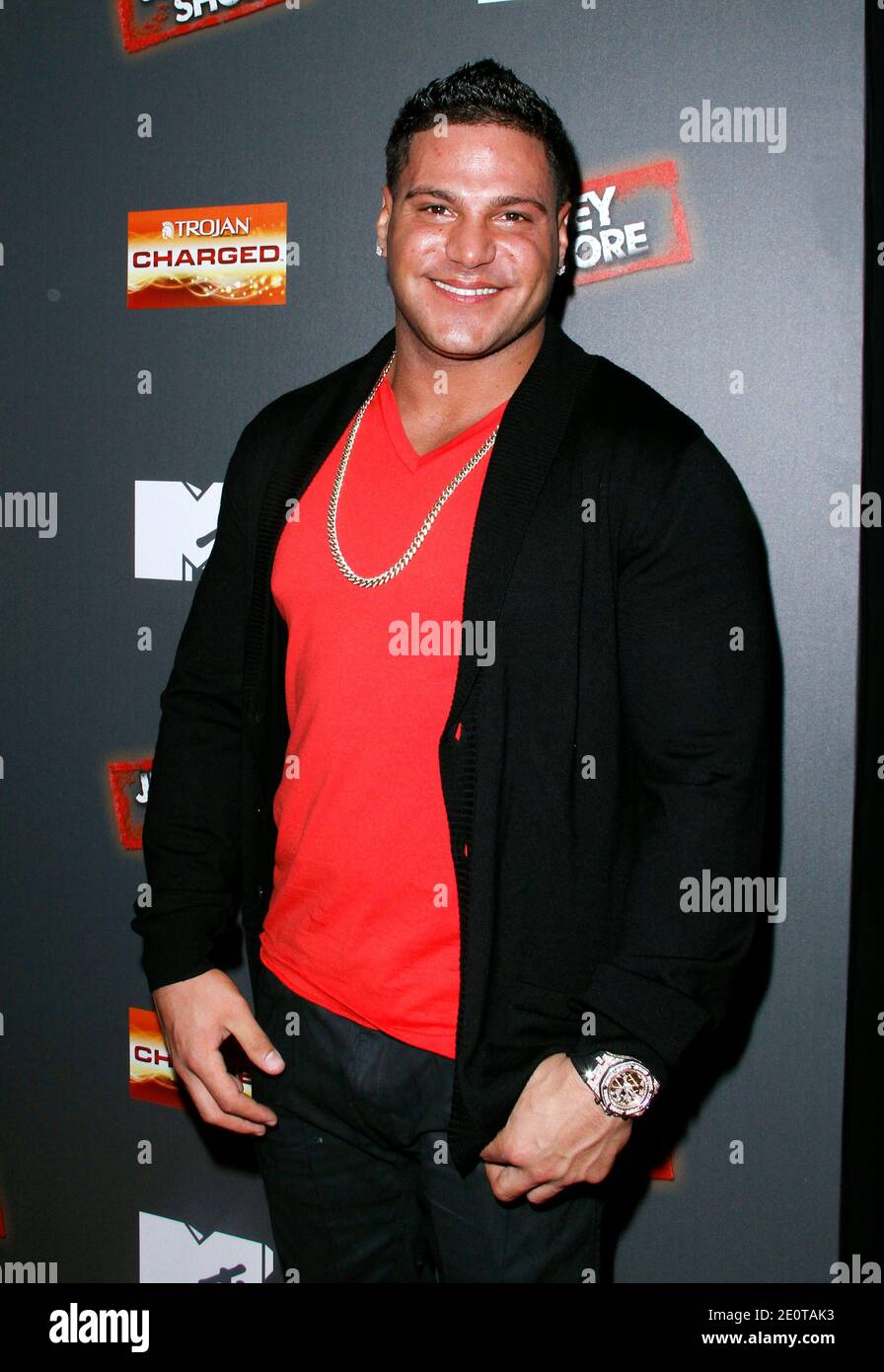 Ronnie OrtizMagro attends the Jersey Shore final season premiere event at Bagatelle in New York