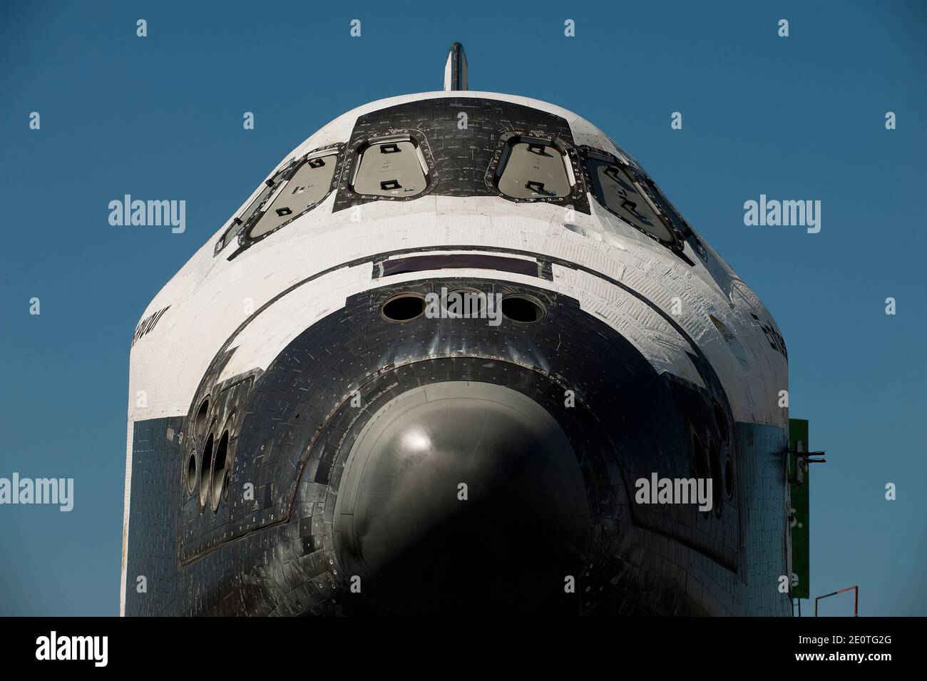 The space shuttle Endeavour is transported to the California Science ...