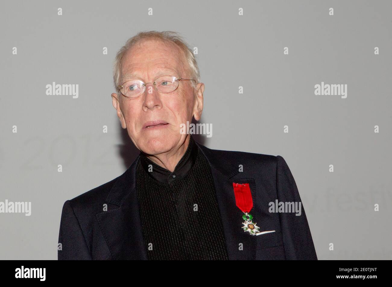 Actor Max von Sydow receives the Chevalier de la Legion d&rsquo;Honneur title