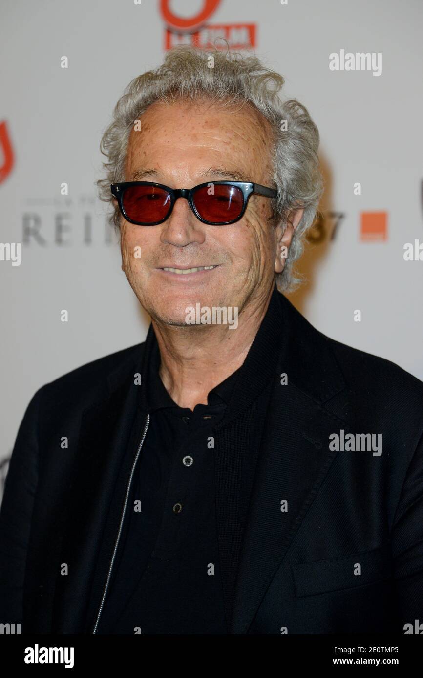 Luc Plamondon attending the premiere of 'Stars 80' held at Le Rex
