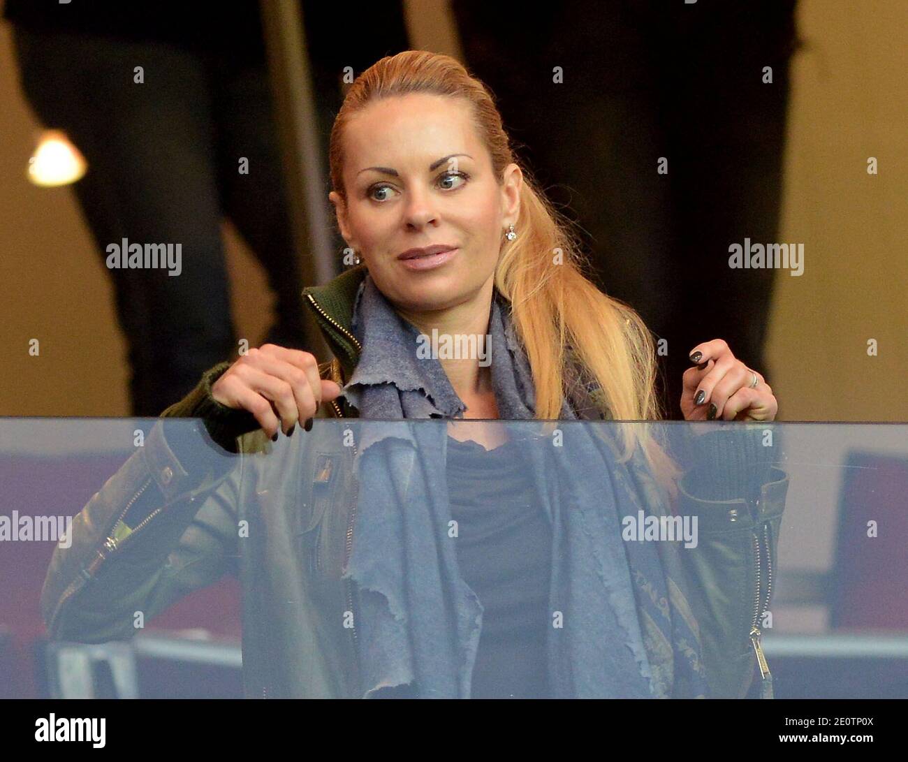 Zlatan Ibrahimovic's wife Helena Seger attending the French First ...