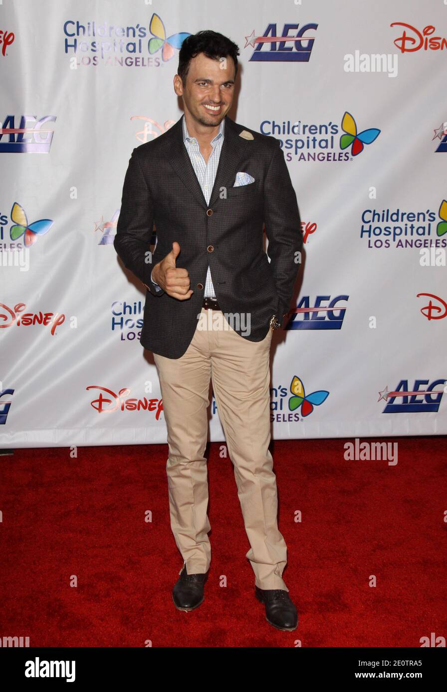 Tony Dovolani arriving for Children's Hospital Los Angeles' Gala Noche