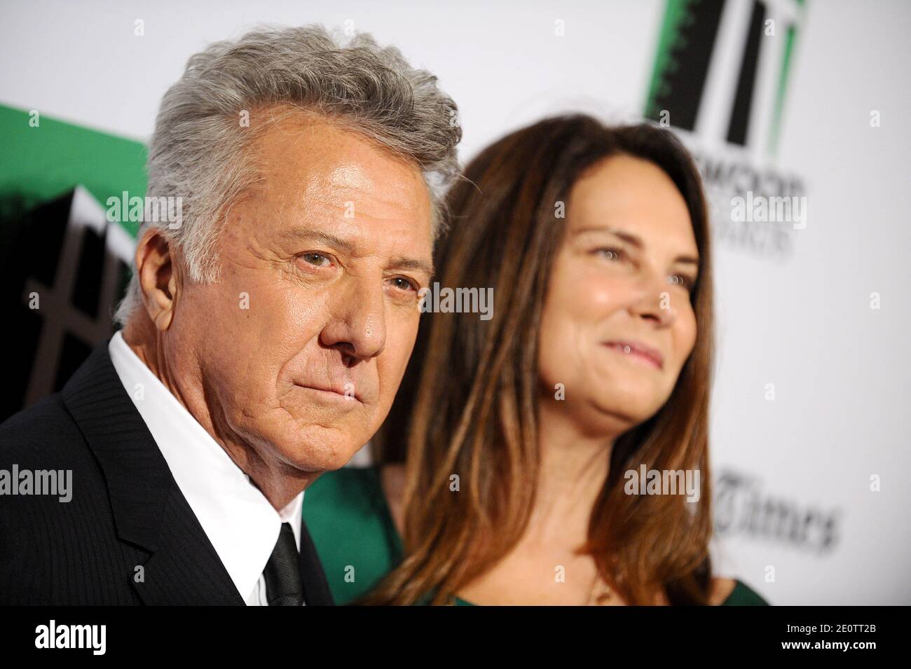 Dustin Hoffman and Anne Byrne Hoffman arrive at the 16th Annual Hollywood Film Awards Gala at The Beverly Hilton Hotel in Los Angeles, CA, USA, October 22, 2012. Photo by Lionel Hahn/ABACAPRESS.COM Stock Photo