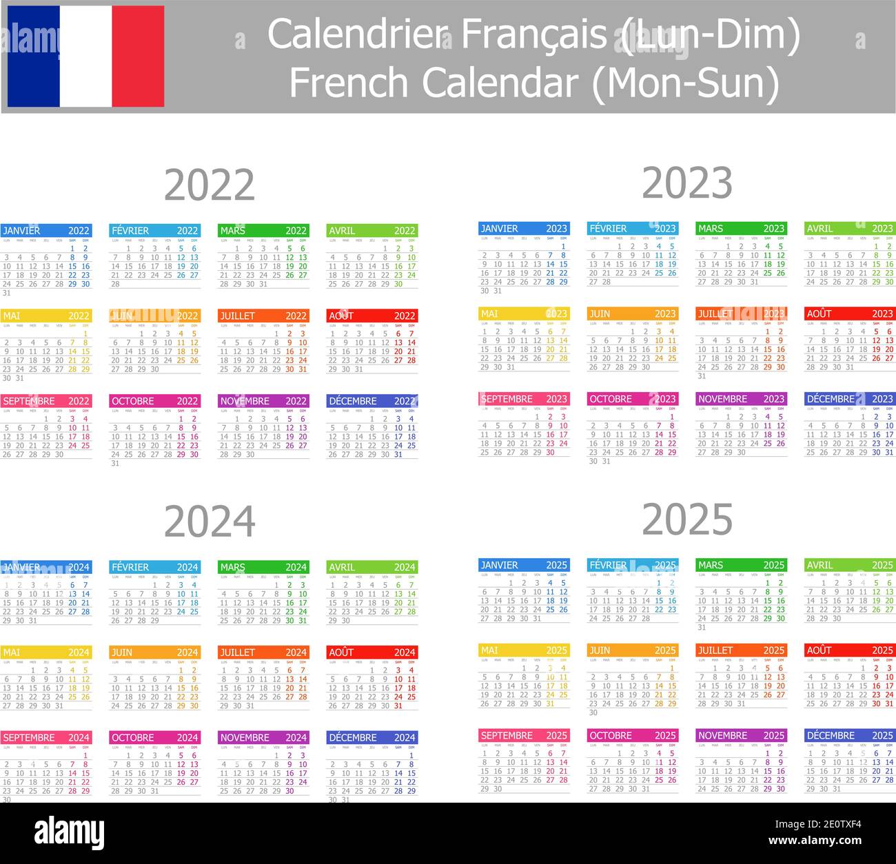 french-calendar-high-resolution-stock-photography-and-images-alamy
