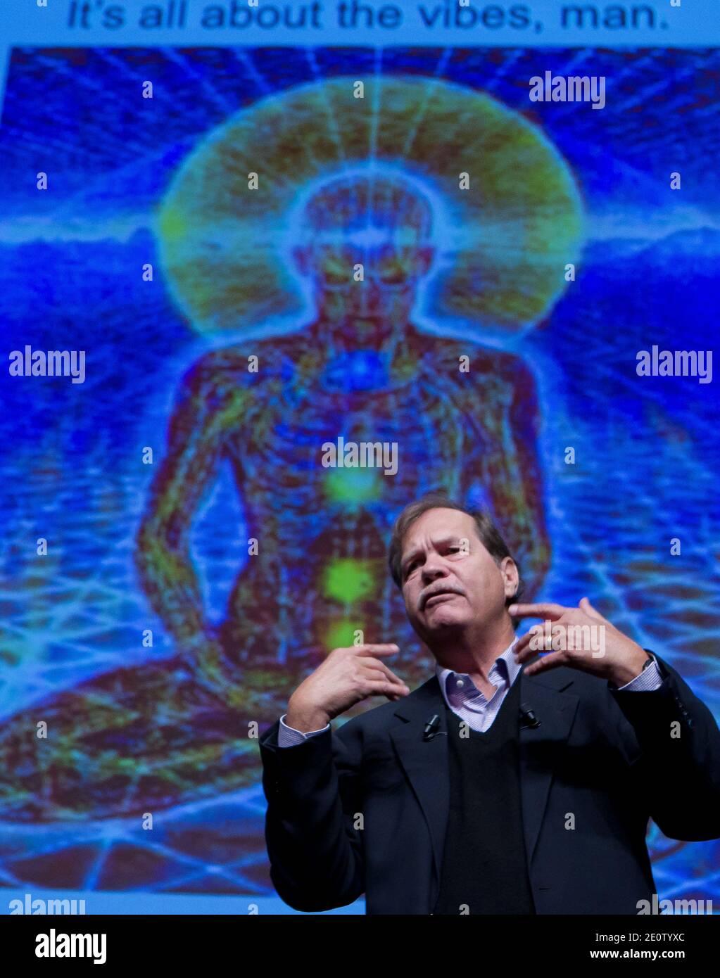 US writer and filmmaker Christopher Vogler during his masterclass in