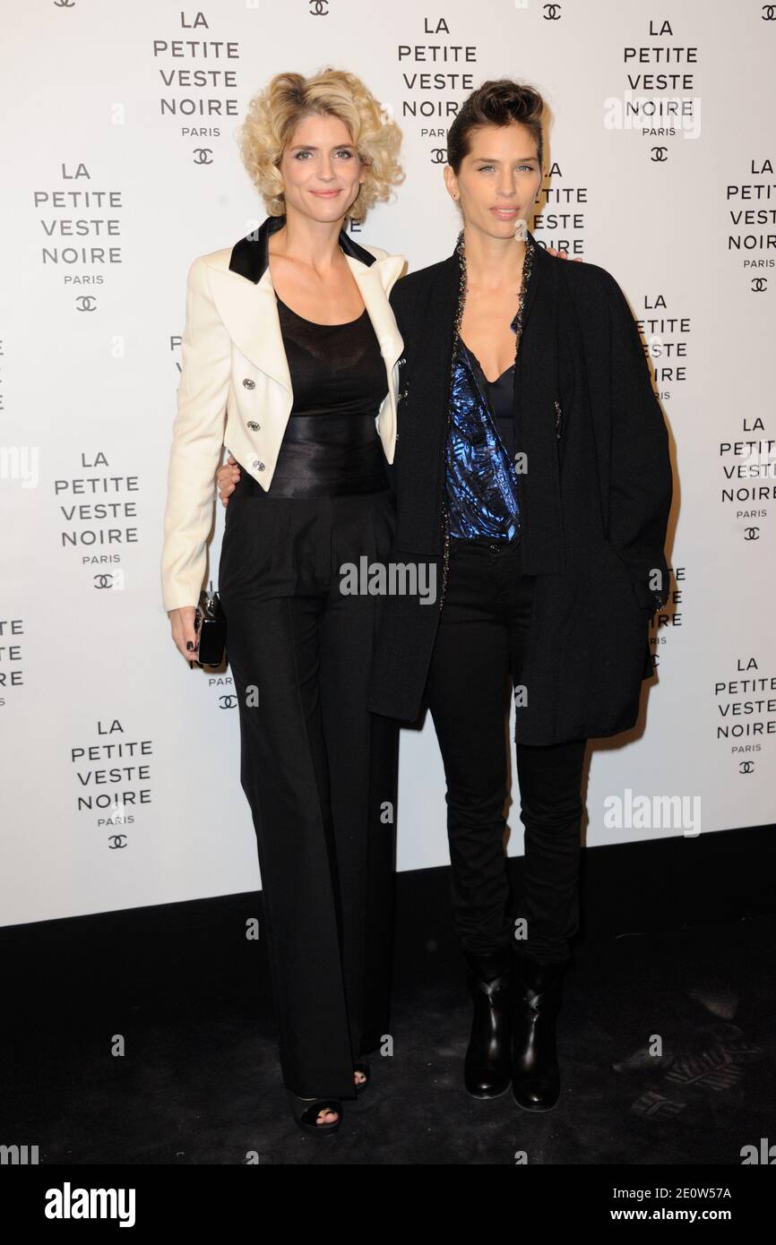 Alice Taglioni and Maiwenn attending Chanel's 'La Petite Veste Noire' (The  Little Black Jacket) exhibition opening at Grand Palais in Paris, France on  November 8, 2012. Photo by Alban Wyters/ABACAPRESS.COM Stock Photo - Alamy