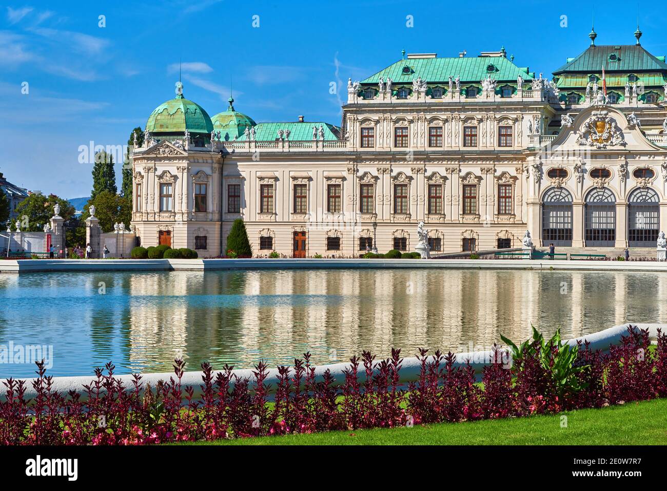 Impressive beauty of Belvedere Palace. Vienne, Austria Stock Photo Alamy