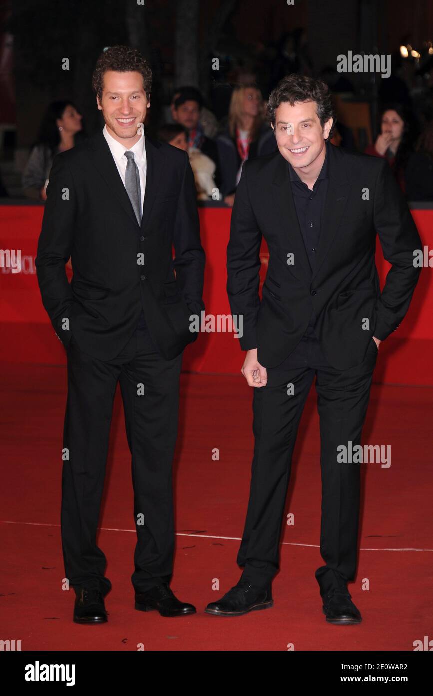 Gabe Polsky and Alan Polsky attending The Motel Life premiere as part