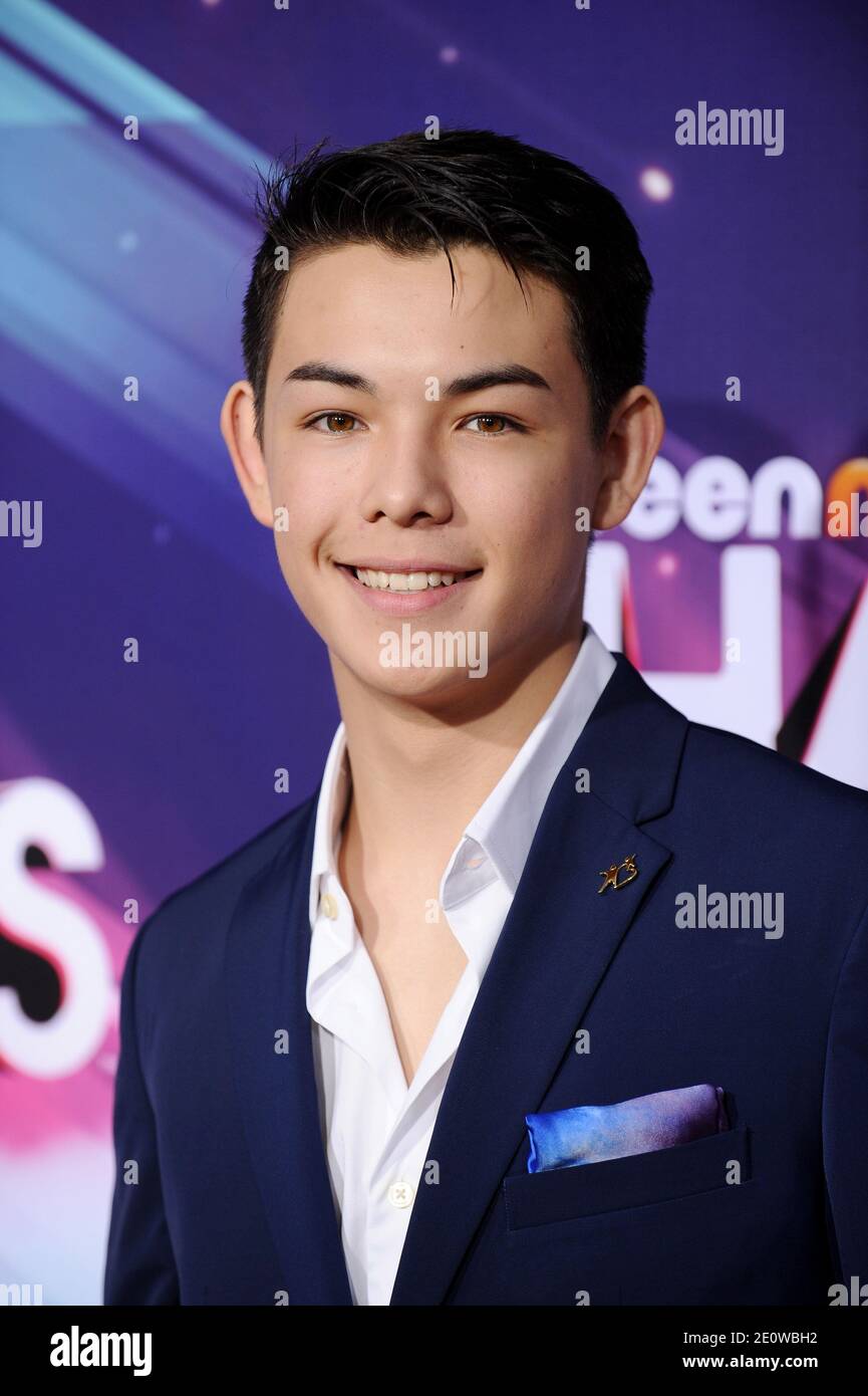 Ryan Potter arrives at Nickelodeon's 2012 TeenNick HALO Awards held at